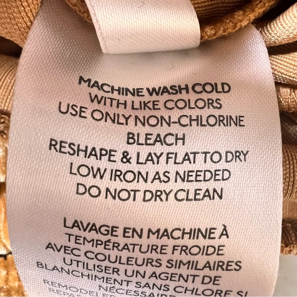 Urban Outfitters Eden Velvet Golden Brown Ruched Cami Crop Tank Top - Picture 10 of 10